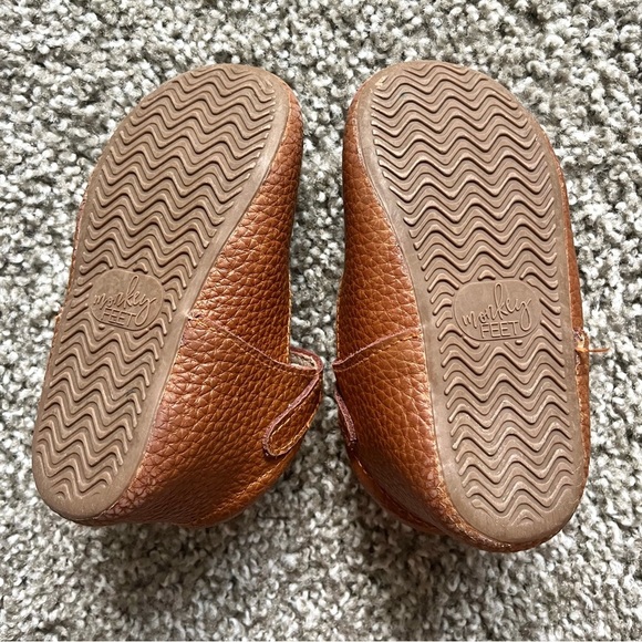 Baby Girl Monkey Feet 18-24 Months Barefoot Mary Jane’s - Picture 4 of 4